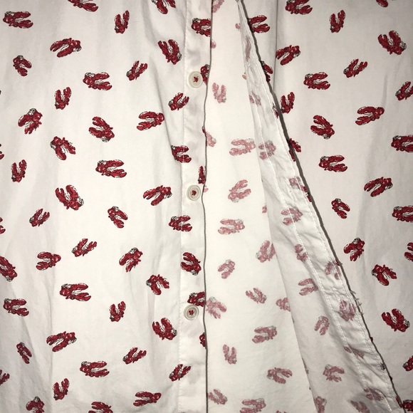 Denim and Flower, Short Sleeve Button-Up, Small - Picture 4 of 5